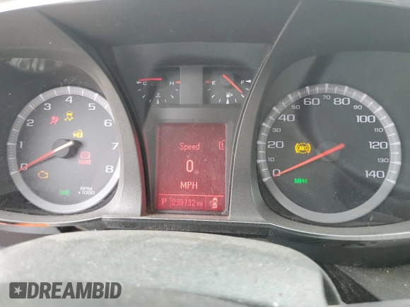 2012 GMC Terrain SLE-1 with VIN 2GKALMEK4C6293589, listed as a Copart auction lot 61306625 with 233,732 mi miles and Salvage title. Bid and sale history available at DreamBid. Image 9.