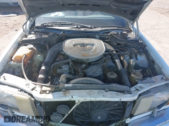 1989 Mercedes-Benz 560 with VIN WDBCA39DXKA433631, listed as a IAAI auction lot 41687132 with 137,621 mi miles and . Bid and sale history available at DreamBid. Image 10.