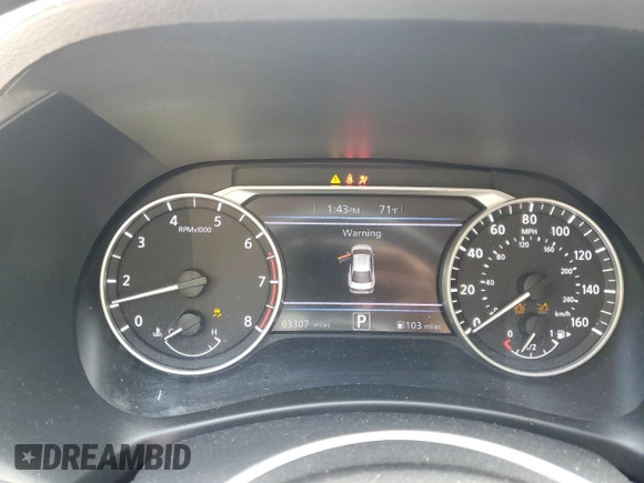 2021 Nissan Sentra SV с VIN 3N1AB8CVXMY214593, выставлен на аукционе Copart как лот 57843585 с пробегом 63 307 миль миль и Списание • Salvage title. История ставок и продаж доступна на DreamBid. Изображение 9.