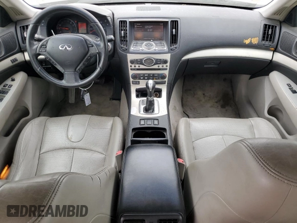 2008 Infiniti G35 Journey with VIN JNKBV61E48M206223, listed as a Copart auction lot 52557765 with 113,529 mi miles and Salvage Title. Bid and sale history available at DreamBid. Image 8.