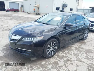 2015 Acura TLX Technology z VIN 19UUB1F5XFA012651, wystawiony jako IAAI lot #41902472 z przebiegiem 101 814 mil mil oraz . Historia ofert i sprzedaży dostępna na DreamBid. Obrazek 2.
