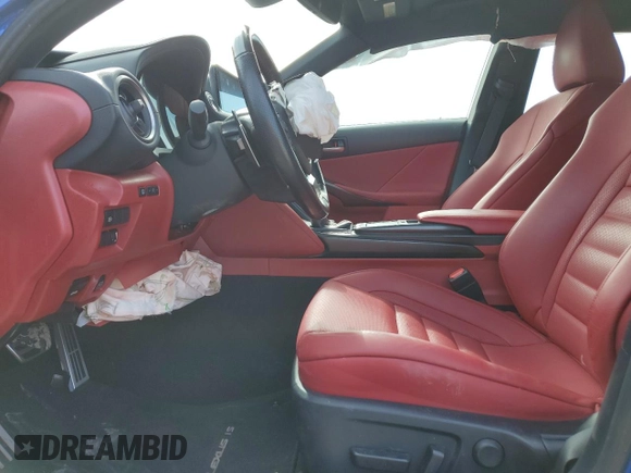 2021 Lexus IS 350 F Sport with VIN JTHGZ1E22M5019399, listed as a Copart auction lot 42425355 with Not Provided miles and Salvage Title. Bid and sale history available at DreamBid. Image 7.