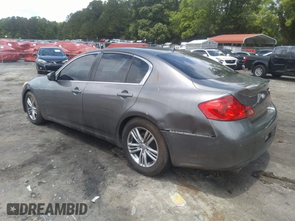 2013 Infiniti G37 Journey with VIN JN1CV6AP5DM722563, listed as a IAAI auction lot 39404973 with 126,692 mi miles and . Bid and sale history available at DreamBid. Image 3.