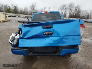2022 Ford Ranger XL with VIN 1FTER1FH2NLD49696, listed as a Copart auction lot 49672175 with 23,318 mi miles and Non Repairable. Bid and sale history available at carsss.com. Image 6.