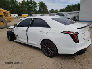 2023 Cadillac CT4-V Blackwing z VIN 1G6DL5RP6P0411079, wystawiony jako Copart lot #65665364 z przebiegiem 4099 mil mil oraz Szkody całkowita. Historia ofert i sprzedaży dostępna na DreamBid. Obrazek 2.