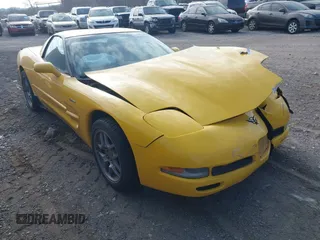 2004 Chevrolet Corvette Z06 with VIN 1G1YY12S845130805, listed as a IAAI auction lot 41411116 with 192,308 mi miles. Bid and sale history available at carsss.com. Image 1.