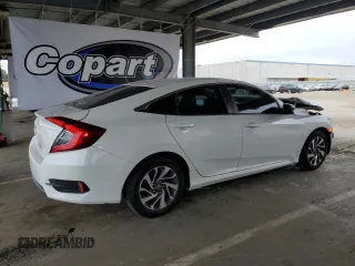 2016 Honda Civic Sedan EX with VIN 19XFC2F78GE200126, listed as a Copart auction lot 53552125 with 91,818 mi miles and Salvage Title. Bid and sale history available at carsss.com. Image 3.