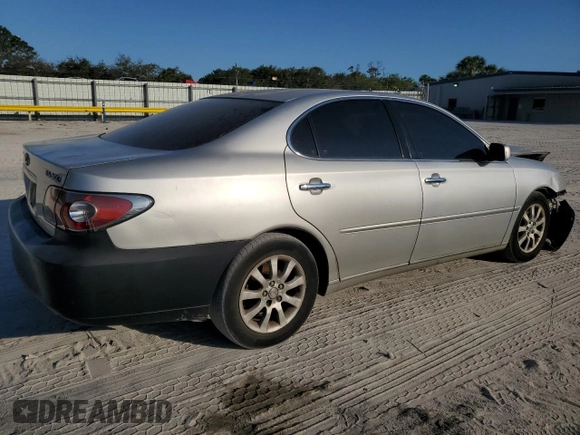 2003 Lexus ES 300 with VIN JTHBF30G030098309, listed as a Copart auction lot 44358635 with 284,183 mi miles and Salvage Title. Bid and sale history available at DreamBid. Image 3.