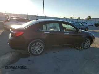 2012 Chrysler 200 Limited with VIN 1C3CCBCB3CN293031, listed as a Copart auction lot 77738704 with 130,398 mi miles and Salvage Title. Bid and sale history available at DreamBid. Image 3.