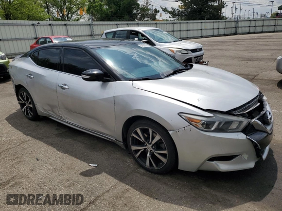 2018 Nissan Maxima SV z VIN 1N4AA6AP9JC391283, wystawiony jako Copart lot #54592935 z przebiegiem 155 227 mil mil oraz Szkoda całkowita • Salvage title. Historia ofert i sprzedaży dostępna na DreamBid. Obrazek 4.