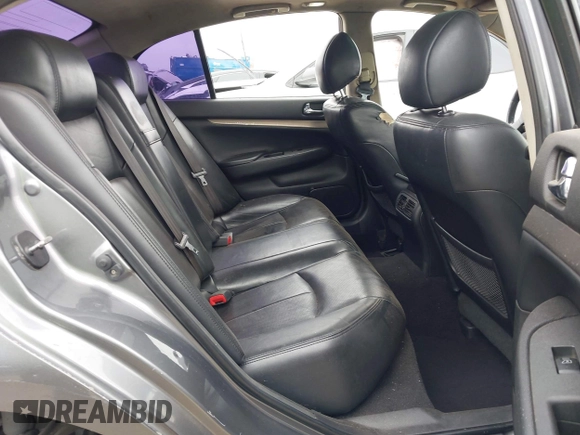 2012 Infiniti G25 Journey with VIN JN1DV6AP9CM812432, listed as a IAAI auction lot 42451554 with 187,462 mi miles and . Bid and sale history available at DreamBid. Image 8.