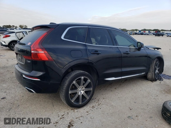 2018 Volvo XC60 Inscription with VIN LYVBR0DL5JB122523, listed as a Copart auction lot 82678134 with 52,921 mi miles and Salvage Title. Bid and sale history available at carsss.com. Image 3.
