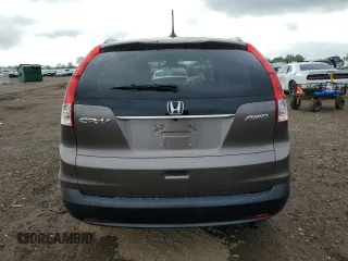 2012 Honda CR-V EX-L with VIN 5J6RM4H73CL048416, listed as a Copart auction lot 61410265 with 107,160 mi miles and Salvage title. Bid and sale history available at DreamBid. Image 6.