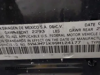 2009 Volkswagen Jetta S с VIN 3VWJM71K99M124177, выставлен на аукционе IAAI как лот 42324057 с пробегом 180 516 миль миль и . История ставок и продаж доступна на DreamBid. Изображение 9.