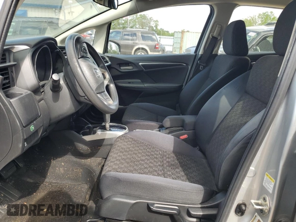 2016 Honda Fit LX with VIN JHMGK5H52GX039470, listed as a Copart auction lot 51594595 with 0 mi miles and Salvage Title. Bid and sale history available at carsss.com. Image 7.