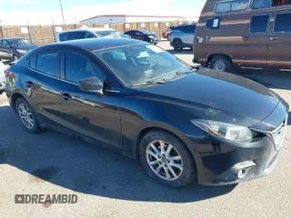 2015 Mazda Mazda3 i Touring with VIN 3MZBM1V74FM180966, listed as a IAAI auction lot 41466609 with 165,231 mi miles. Bid and sale history available at carsss.com. Image 1.
