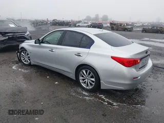 2014 Infiniti Q50 Premium with VIN JN1BV7AP3EM674645, listed as a IAAI auction lot 41941054 with 77,270 mi miles. Bid and sale history available at carsss.com. Image 3.