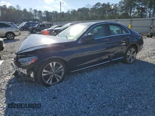 2021 Mercedes-Benz C 300 with VIN W1KWF8EB4MR606541, listed as a Copart auction lot 83422864 with 40,409 mi miles and Salvage Title. Bid and sale history available at carsss.com. Image 1.