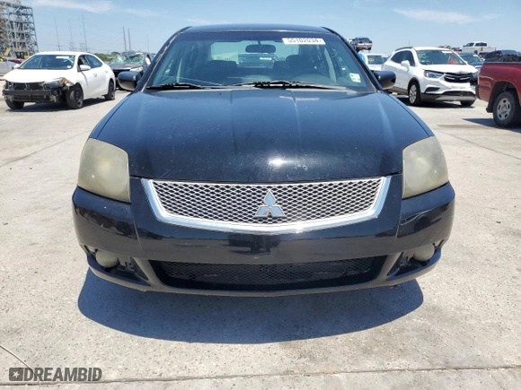 2010 Mitsubishi Galant ES with VIN 4A32B3FF4AE007728, listed as a Copart auction lot 55102034 with 208,463 mi miles and Salvage Title. Bid and sale history available at carsss.com. Image 5.