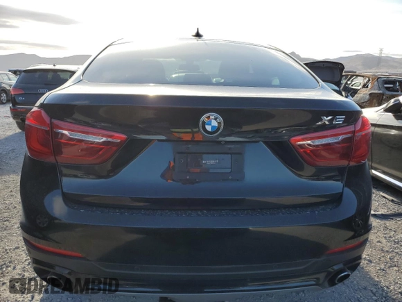 2015 BMW X6 xDrive35i with VIN 5UXKU2C58F0N77348, listed as a Copart auction lot 50579803 with 93,061 mi miles. Bid and sale history available at carsss.com. Image 6.