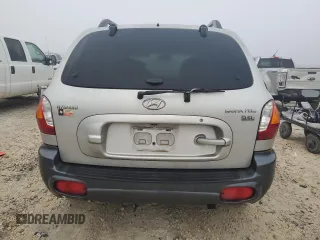 2003 Hyundai Santa Fe GLS with VIN KM8SC13E93U542588, listed as a Copart auction lot 85394024 with 75,910 mi miles and Clean Title. Bid and sale history available at carsss.com. Image 6.