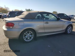 2008 BMW 1 Series 128i with VIN WBAUN13568VH80214, listed as a Copart auction lot 77264334 with 98,400 mi miles and Clean Title. Bid and sale history available at DreamBid. Image 3.