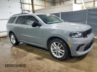 2023 Dodge Durango GT Plus with VIN 1C4RDHDG4PC685467, listed as a Copart auction lot 63186935 with 34,739 mi miles and Clean title. Bid and sale history available at DreamBid. Image 4.