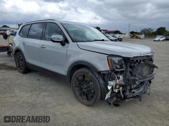 2022 Kia Telluride EX with VIN 5XYP3DHC7NG238182, listed as a Copart auction lot 53732035 with 69,631 mi miles and Salvage title. Bid and sale history available at DreamBid. Image 4.