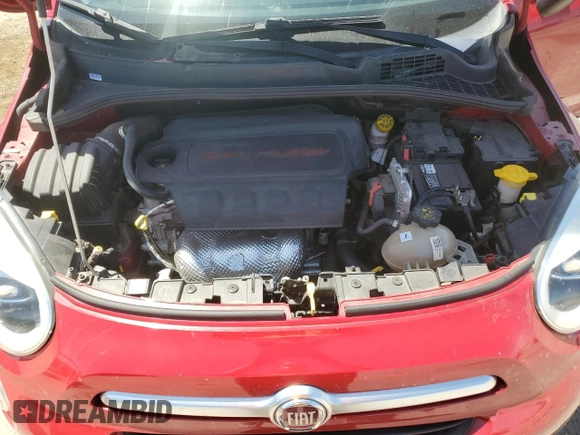 2016 FIAT 500X Trekking with VIN ZFBCFYCT3GP339520, listed as a Copart auction lot 57716325 with Not provided miles and Salvage title. Bid and sale history available at DreamBid. Image 11.