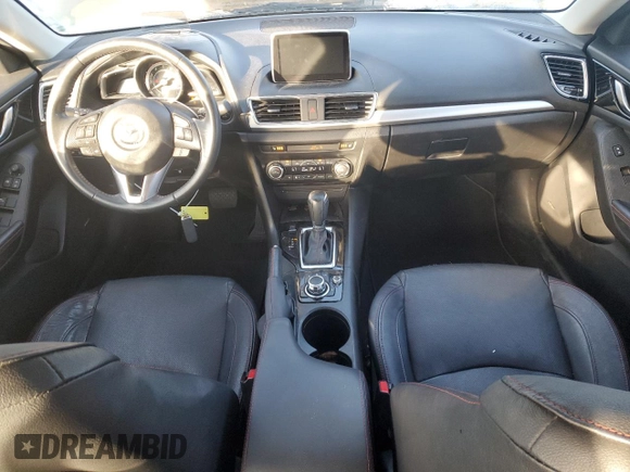 2014 Mazda 3 S Grand Touring with VIN JM1BM1W38E1195867, listed as a Copart auction lot 41918475 with 49,100 mi miles and Salvage Title. Bid and sale history available at DreamBid. Image 8.