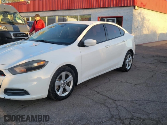 2015 Dodge Dart SXT with VIN 1C3CDFBB5FD405893, listed as a IAAI auction lot 41970379 with 91,911 mi miles. Bid and sale history available at carsss.com. Image 2.