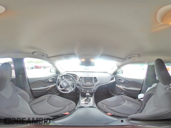 2017 Jeep Cherokee Latitude with VIN 1C4PJLCB1HW661748, listed as a Copart auction lot 58900255 with 133,498 mi miles and Salvage title. Bid and sale history available at DreamBid. Image 15.