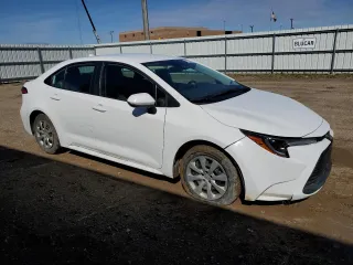 2023 Toyota Corolla LE with VIN 5YFB4MDE7PP002418, listed as a Copart auction lot 55081285 with 44,053 mi miles and Clean Title. Bid and sale history available at carsss.com. Image 4.
