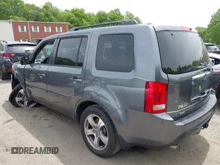 2012 Honda Pilot EX-L with VIN 5FNYF4H52CB081078, listed as a IAAI auction lot 42340966 with 223,319 mi miles and . Bid and sale history available at DreamBid. Image 3.