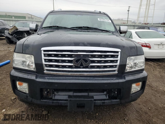 2008 Infiniti QX56 with VIN 5N3AA08C88N900677, listed as a Copart auction lot 82395124 with 211,085 mi miles and Salvage Title. Bid and sale history available at carsss.com. Image 5.