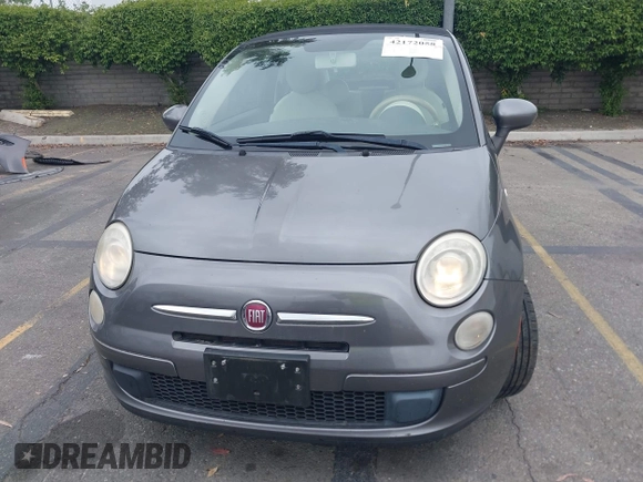 2012 FIAT 500 Pop with VIN 3C3CFFDR2CT131787, listed as a IAAI auction lot 42172058 with 133,556 mi miles and . Bid and sale history available at DreamBid. Image 6.