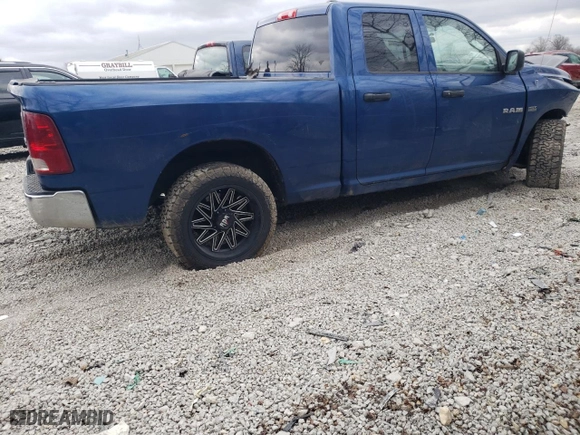 2010 Dodge Ram 1500 Laramie with VIN 1D7RV1GT5AS215206, listed as a Copart auction lot 42910504 with 136,161 mi miles and Salvage Title. Bid and sale history available at carsss.com. Image 3.