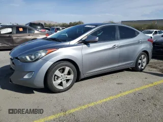 2013 Hyundai Elantra Limited with VIN KMHDH4AE6DU943032, listed as a Copart auction lot 51297965 with 93,130 mi miles and Salvage Title. Bid and sale history available at carsss.com. Image 1.