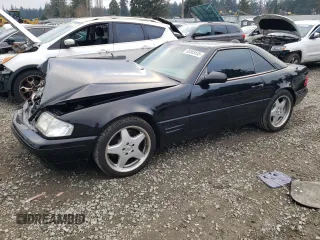 2000 Mercedes-Benz SL-Class with VIN WDBFA68F7YF185593, listed as a Copart auction lot 88585535 with 0 mi miles and Clean Title. Bid and sale history available at carsss.com. Image 1.