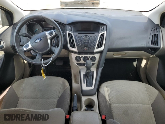 2013 Ford Focus SE with VIN 1FADP3F27DL375983, listed as a Copart auction lot 58084195 with 78,593 mi miles and Salvage title. Bid and sale history available at DreamBid. Image 8.