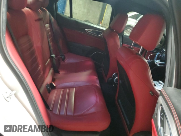 2020 Alfa Romeo Giulia Ti Sport with VIN ZARFAMBN2L7626139, listed as a Copart auction lot 60708035 with 65,270 mi miles and Salvage title. Bid and sale history available at DreamBid. Image 10.