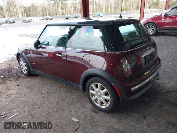 2003 MINI Hardtop с VIN WMWRC33473TC39868, выставлен на аукционе IAAI как лот 41279678 с пробегом 162 005 миль миль и . История ставок и продаж доступна на DreamBid. Изображение 3.