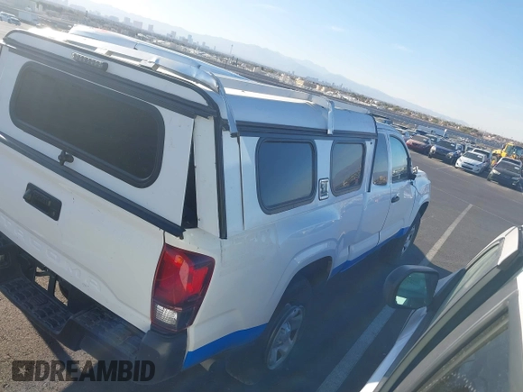 2022 Toyota Tacoma SR with VIN 3TYRX5GN6NT057748, listed as a IAAI auction lot 41238219 with 26,022 mi miles and . Bid and sale history available at DreamBid. Image 4.