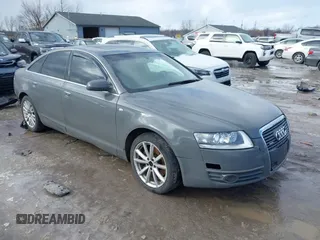 2006 Audi A6 with VIN WAUDG74F76N031534, listed as a IAAI auction lot 41579346 with 204,847 mi miles. Bid and sale history available at carsss.com. Image 1.