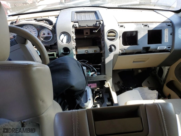 2007 Ford F-150 XLT with VIN 1FTPW12557KC94005, listed as a Copart auction lot 46897305 with 0 mi miles and Salvage Title. Bid and sale history available at carsss.com. Image 8.