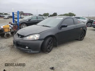 2006 Acura RSX with VIN JH4DC54876S019646, listed as a Copart auction lot 74335304 with Not Provided miles and Clean Title. Bid and sale history available at carsss.com. Image 1.