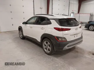 2022 Hyundai Kona SEL with VIN KM8K62AB0NU814275, listed as a IAAI auction lot 41547497 with 58,568 mi miles. Bid and sale history available at carsss.com. Image 3.