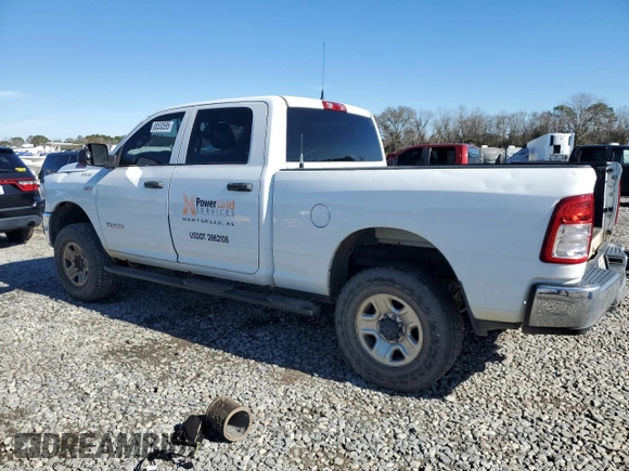 2019 Ram 2500 Tradesman with VIN 3C6UR5CJ5KG711790, listed as a Copart auction lot 88530595 with 0 mi miles and Salvage Title. Bid and sale history available at carsss.com. Image 2.