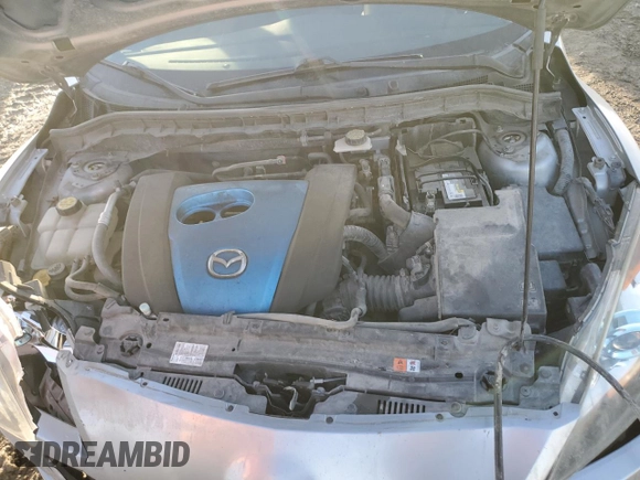 2012 Mazda 3 i Touring with VIN JM1BL1V79C1553935, listed as a Copart auction lot 46500285 with 195,337 mi miles and Salvage Title. Bid and sale history available at DreamBid. Image 12.