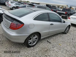 2003 Mercedes-Benz C 230 Kompressor with VIN WDBRN40J73A463100, listed as a Copart auction lot 52649185 with 150,604 mi miles and Clean title. Bid and sale history available at DreamBid. Image 3.